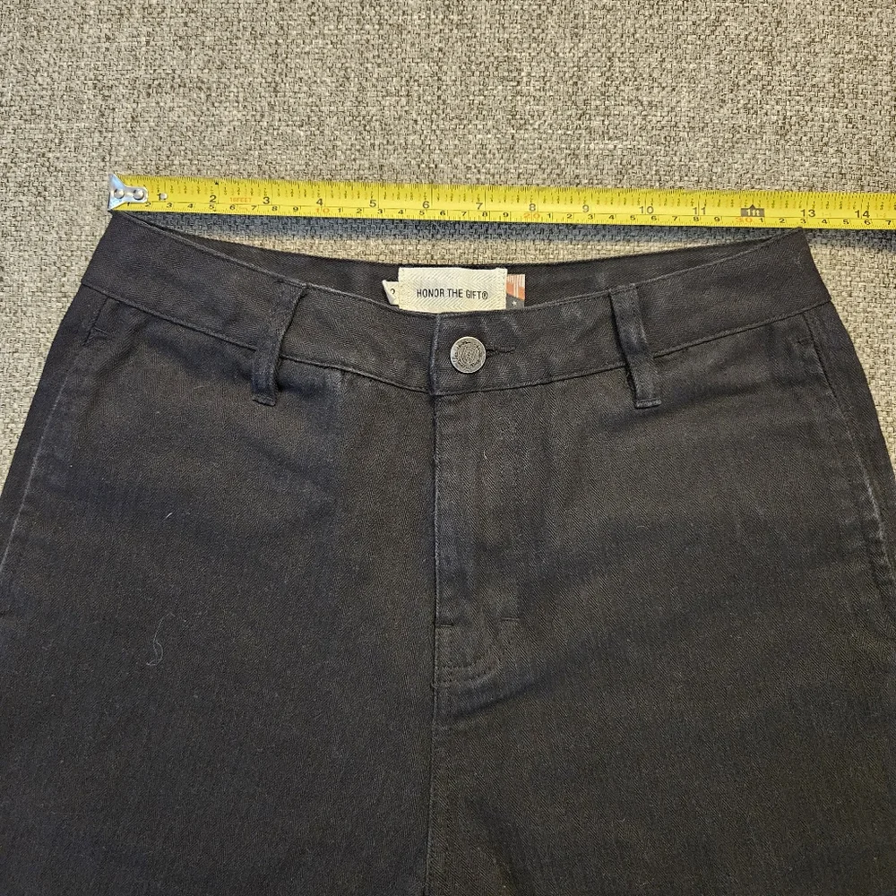 Honor the Gift Kids Pants 12 Black Unisex Relaxed Fit Streetwear EUC - Picture 7 of 10